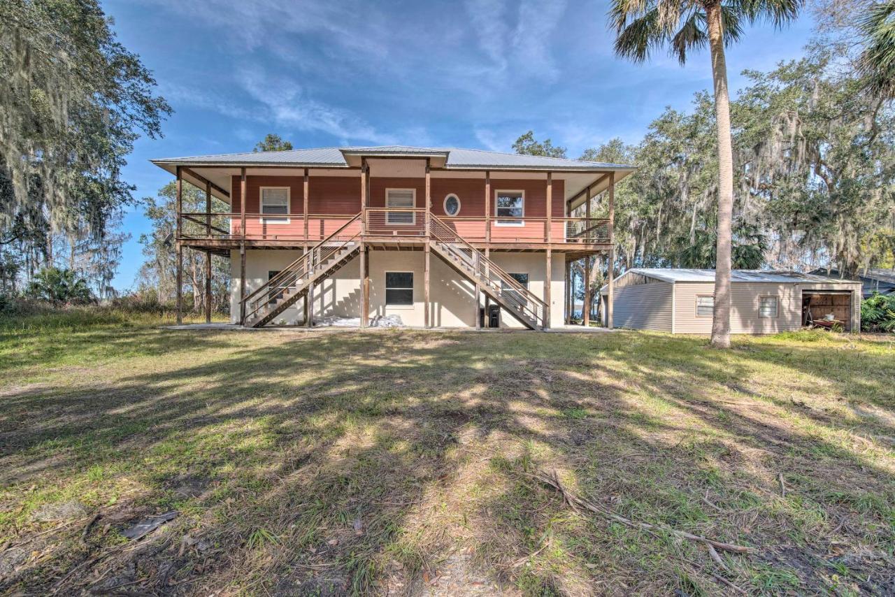 Lakefront Crystal River Home With Private Dock! Exterior foto