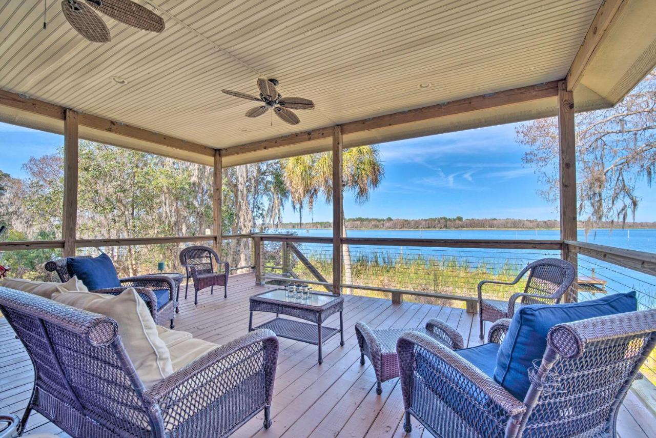 Lakefront Crystal River Home With Private Dock! Exterior foto
